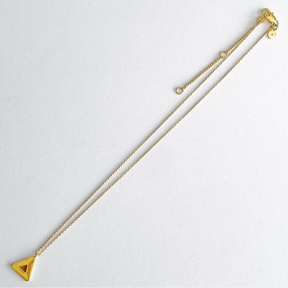 Madewell triangle necklace. - Picture 7 of 10